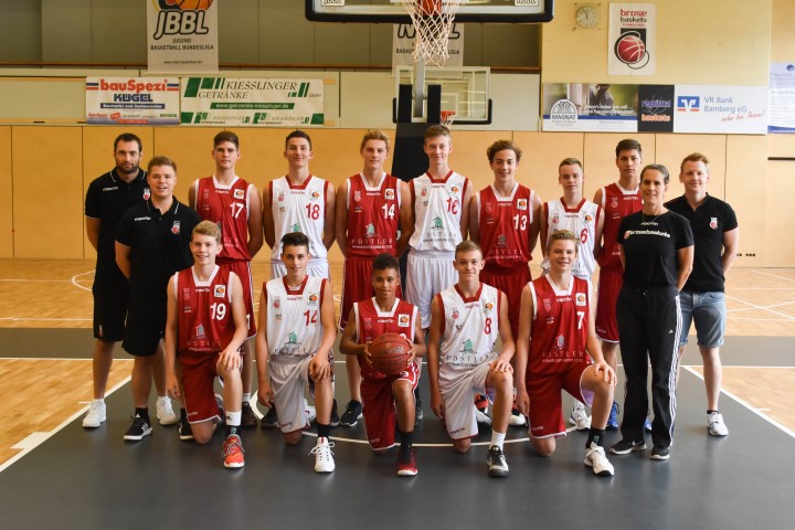die Mannschaft der Regnitztal Baskets (Copyright: Brose Bamberg Youngsters)