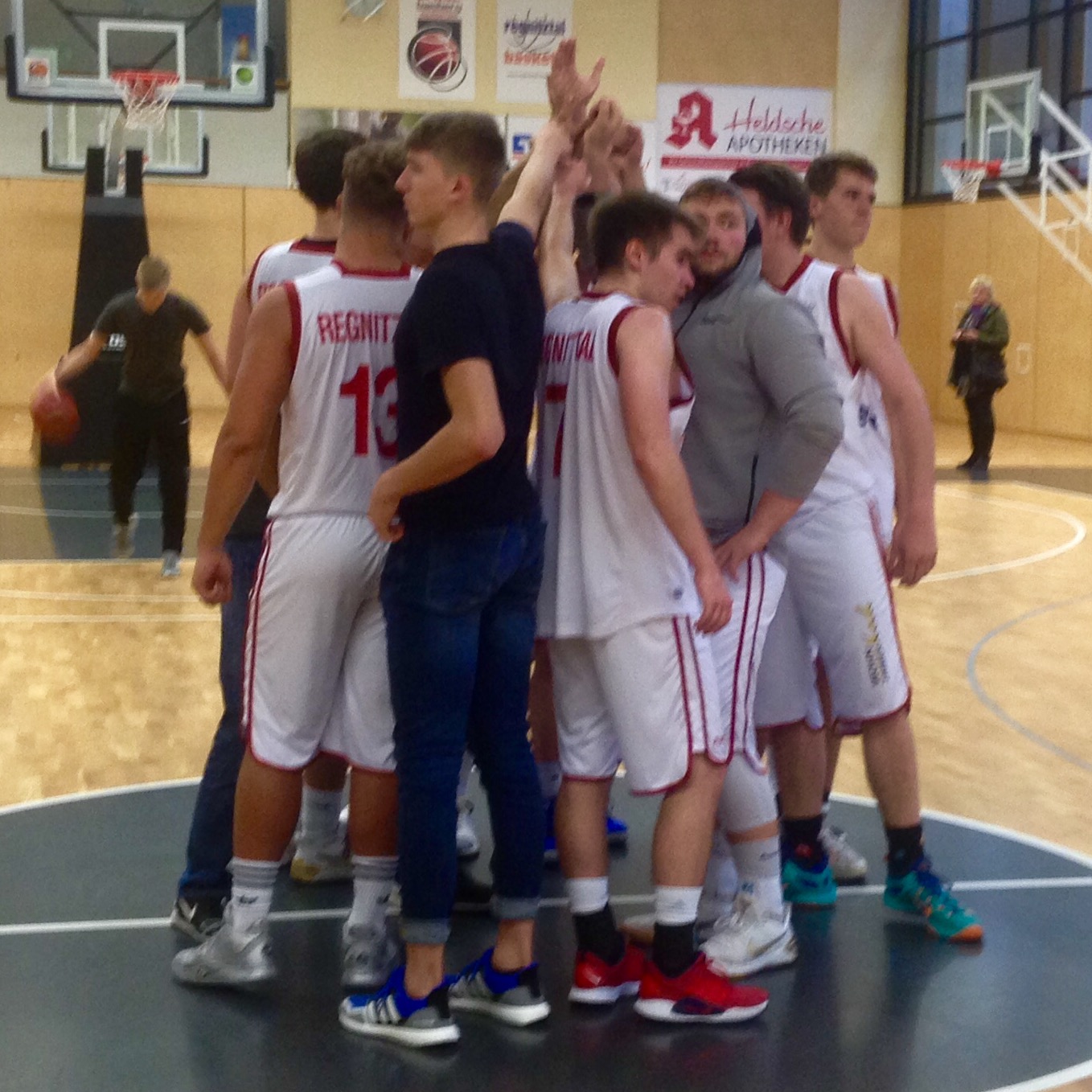 Das Bayernliga-Team der Regnitztal Baskets