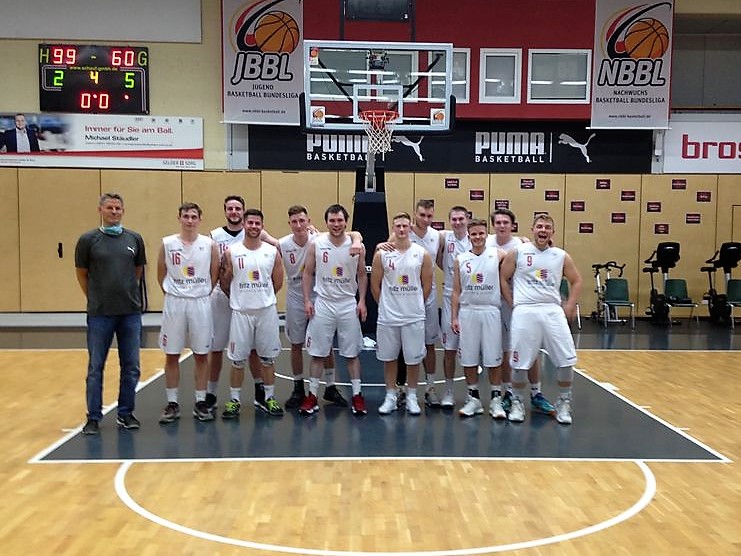 Bayernliga-Team nach dem Kantersieg